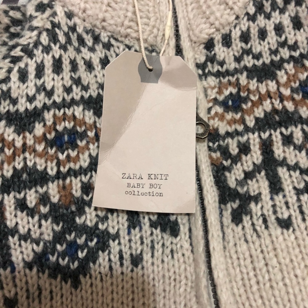 A Boy Zara sweater